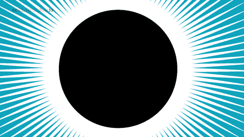 animated gif of  an eye with 2020 vision